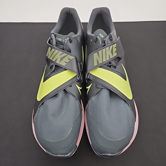 Nike Air Zoom LJ Elite Black Anthracite Track Spikes Mens Size 13 CT0079-001 - Picture 2 of 8